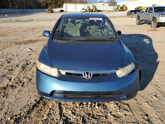 2HGFA15546H511752 - 2006 HONDA CIVIC LX BLUE photo 5