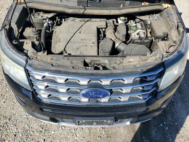 1FM5K7D89GGC34949 - 2016 FORD EXPLORER XLT შავი ფოტო 11