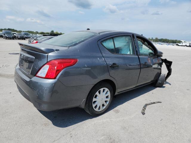 3N1CN7AP3JL803086 - 2018 NISSAN VERSA S GRAY photo 3