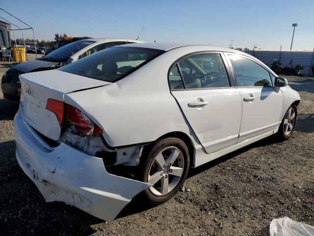 JHMFA16877S000374 - 2007 HONDA CIVIC EX WHITE photo 3