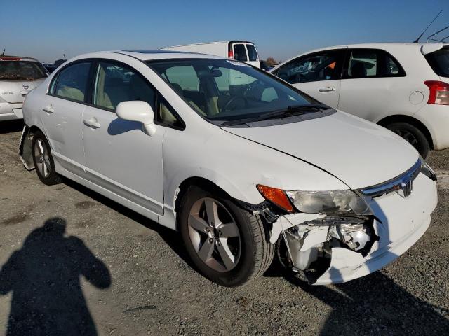 JHMFA16877S000374 - 2007 HONDA CIVIC EX WHITE photo 4