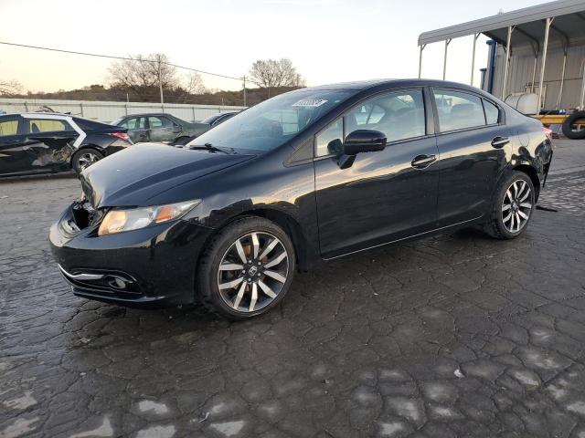 19XFB2F99FE100233 - 2015 HONDA CIVIC EXL შავი ფოტო 1