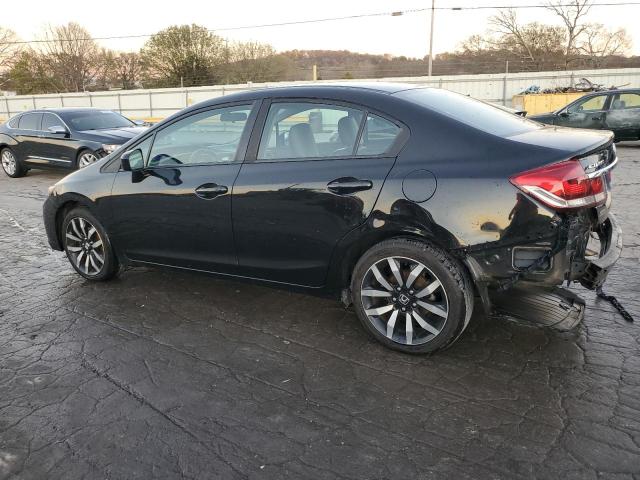 19XFB2F99FE100233 - 2015 HONDA CIVIC EXL შავი ფოტო 2