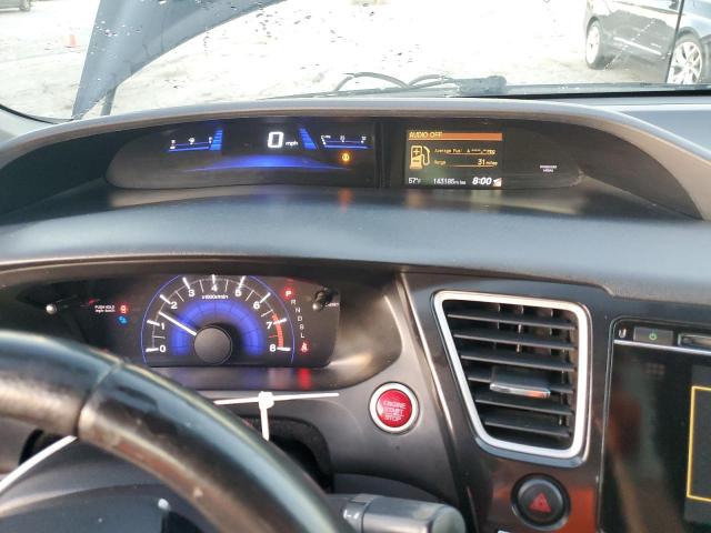 19XFB2F99FE100233 - 2015 HONDA CIVIC EXL შავი ფოტო 9