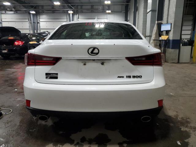 JTHCM1D21G5010647 - 2016 LEXUS IS 300 WHITE photo 6