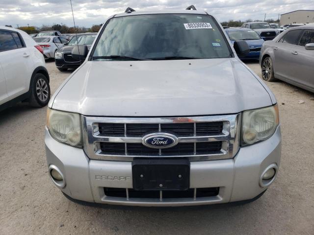 1FMCU9D79BKA76185 - 2011 FORD ESCAPE XLT SILVER photo 5