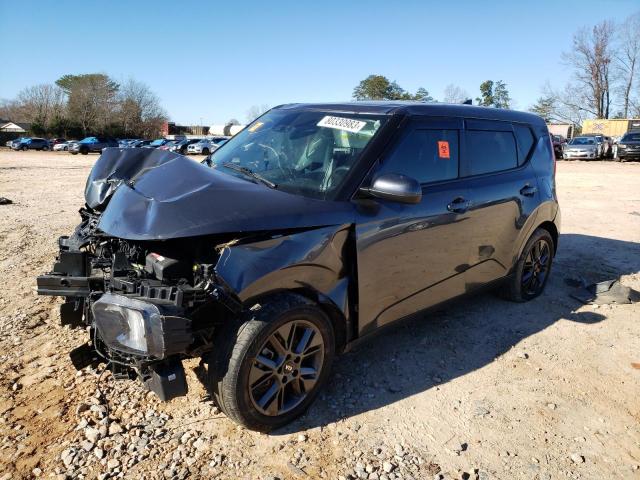 KNDJ33AU1M7771739 - 2021 KIA SOUL EX GRAY photo 1