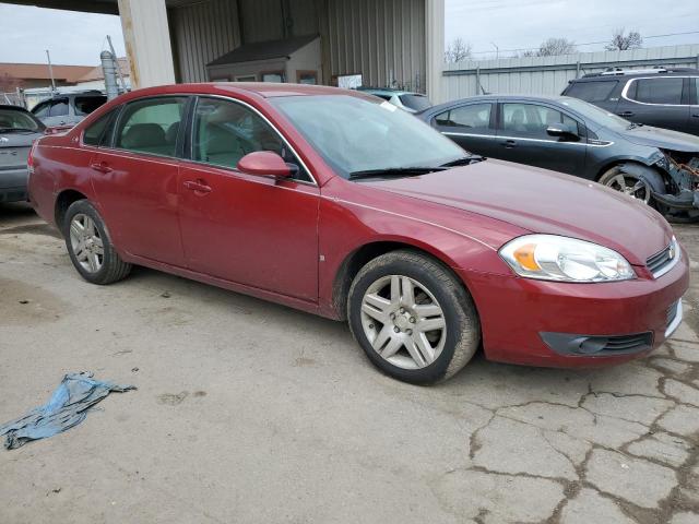 2G1WC583489145954 - 2008 CHEVROLET IMPALA LT RED photo 4