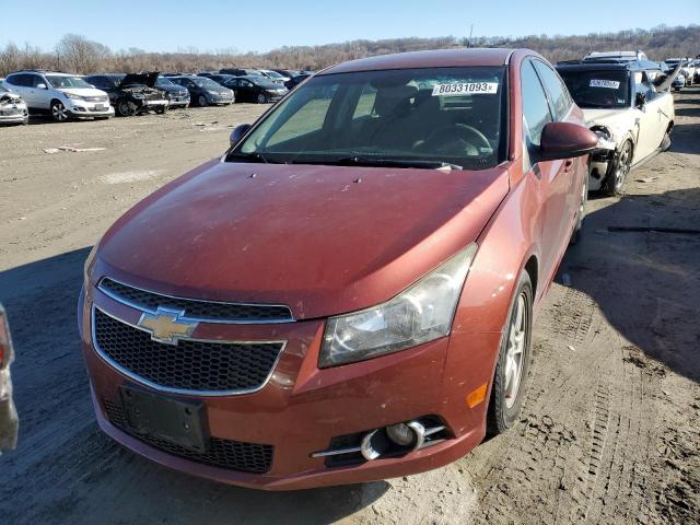 1G1PF5SC7C7204073 - 2012 CHEVROLET CRUZE LT MAROON photo 5