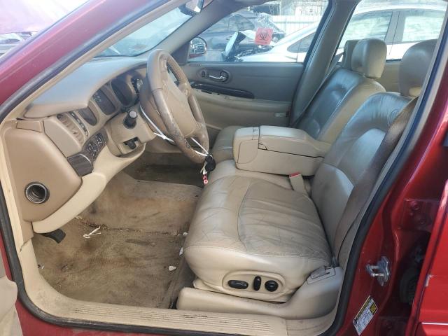 1G4HR54K95U190569 - 2005 BUICK LESABRE LIMITED RED photo 7