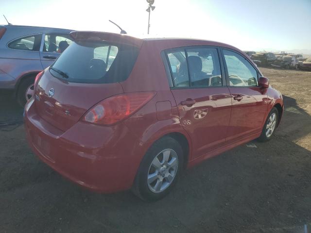 3N1BC1CPXAL397299 - 2010 NISSAN VERSA S RED photo 3