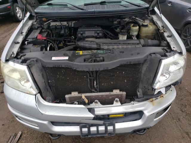 1FTPX14594NB52776 - 2004 FORD F150 SILVER photo 11