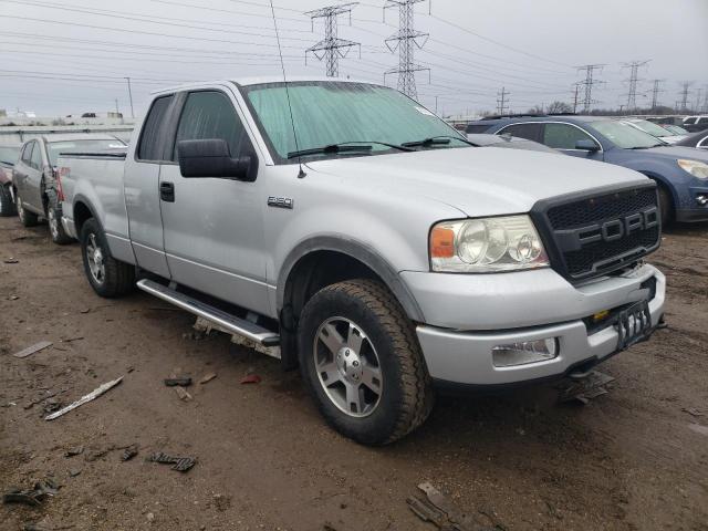 1FTPX14594NB52776 - 2004 FORD F150 SILVER photo 4