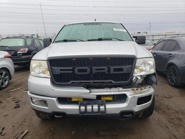 1FTPX14594NB52776 - 2004 FORD F150 SILVER photo 5