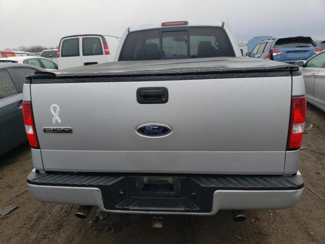 1FTPX14594NB52776 - 2004 FORD F150 SILVER photo 6