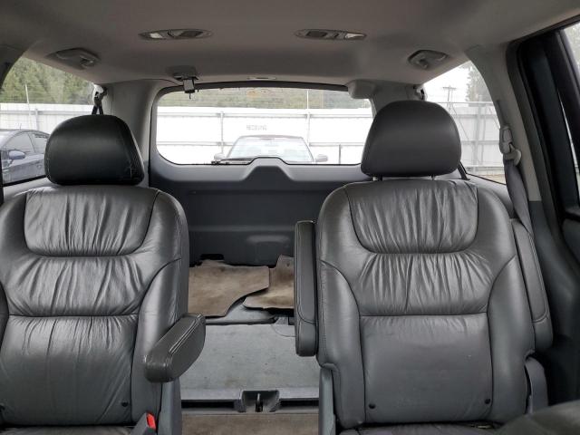 5FNRL38825B079108 - 2005 HONDA ODYSSEY TOURING BLUE photo 10
