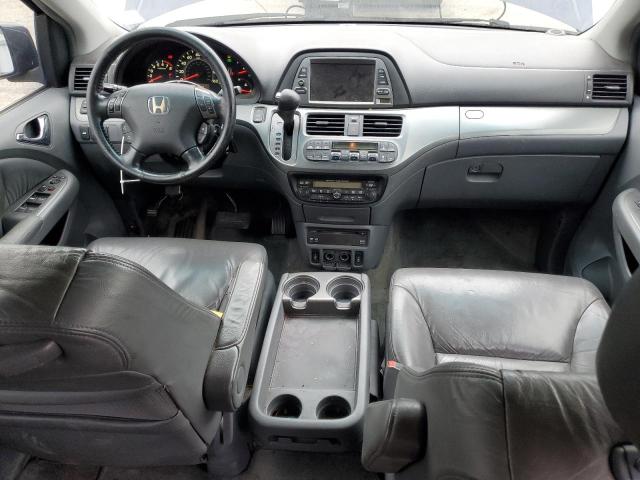 5FNRL38825B079108 - 2005 HONDA ODYSSEY TOURING BLUE photo 8