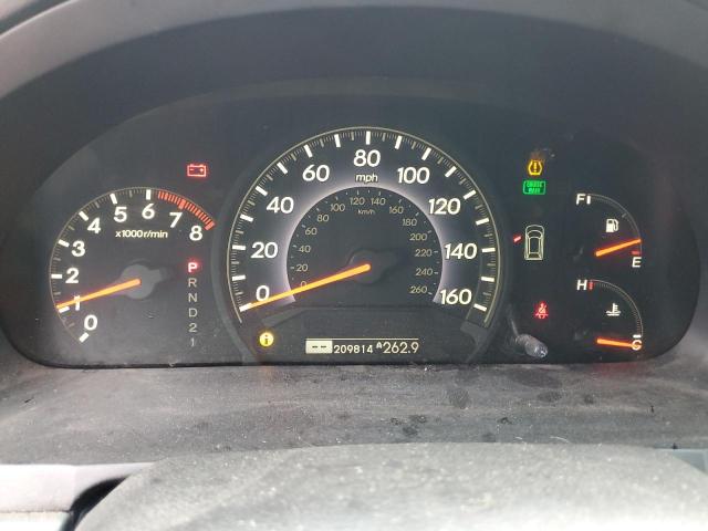 5FNRL38825B079108 - 2005 HONDA ODYSSEY TOURING BLUE photo 9