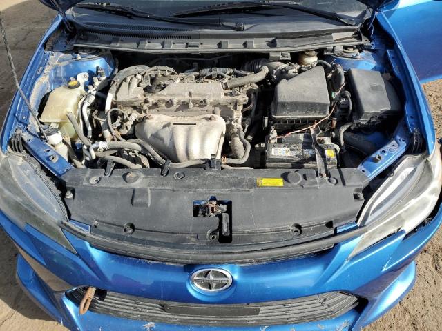 JTKJF5C73E3079574 - 2014 TOYOTA SCION TC BLUE photo 11