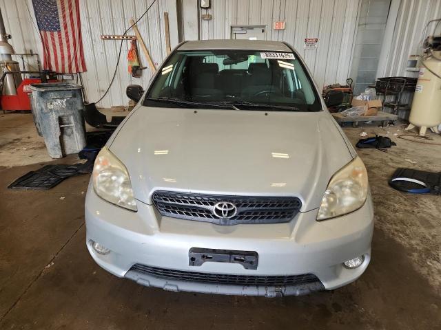 2T1KR32E68C711132 - 2008 TOYOTA COROLLA MA XR SILVER photo 5