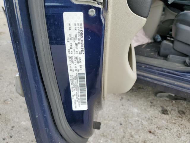 2C4RC1CG2DR558280 - 2013 CHRYSLER TOWN & COU TOURING L BLUE photo 13