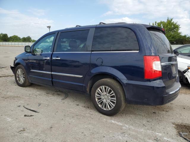 2C4RC1CG2DR558280 - 2013 CHRYSLER TOWN & COU TOURING L BLUE photo 2