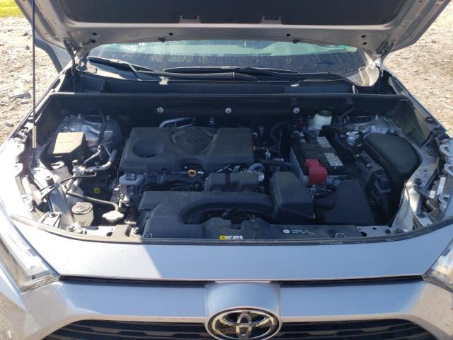 2T3P1RFV1NC294712 - 2022 TOYOTA RAV4 XLE SILVER photo 12