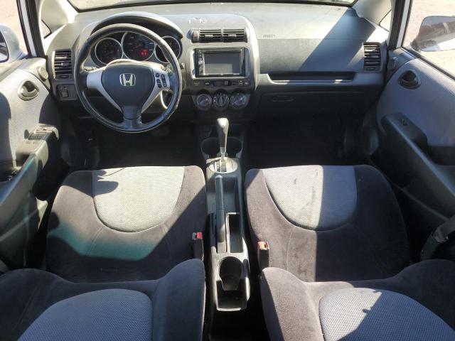 JHMGD38617S019375 - 2007 HONDA FIT S WHITE photo 8