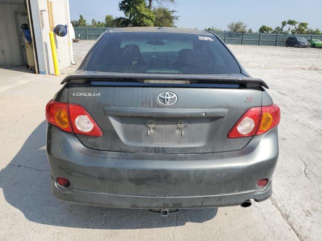 1NXBU40EX9Z158296 - 2009 TOYOTA COROLLA BASE فضي صورة 6