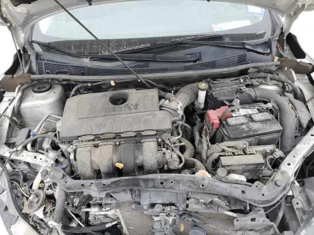 3N1AB7AP4KY408001 - 2019 NISSAN SENTRA S SILVER photo 11