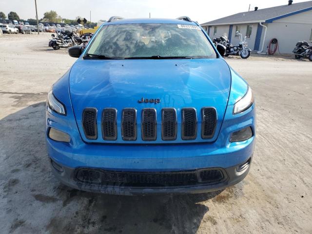 1C4PJLAB9HW607505 - 2017 JEEP CHEROKEE SPORT BLUE photo 5