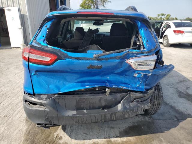 1C4PJLAB9HW607505 - 2017 JEEP CHEROKEE SPORT BLUE photo 6