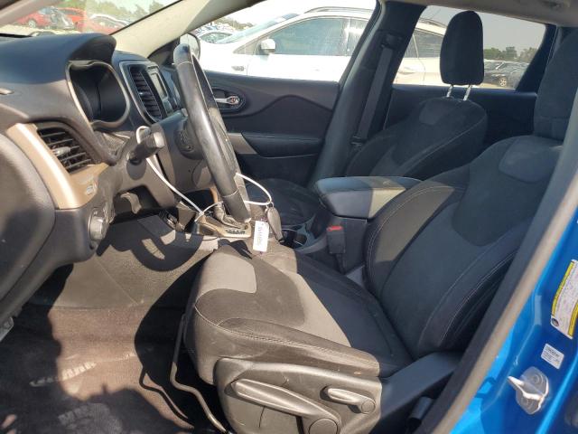 1C4PJLAB9HW607505 - 2017 JEEP CHEROKEE SPORT BLUE photo 7