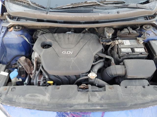 KMHCT4AE2CU112121 - 2012 HYUNDAI ACCENT GLS BLUE photo 11