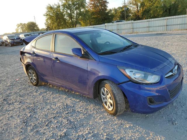 KMHCT4AE2CU112121 - 2012 HYUNDAI ACCENT GLS BLUE photo 4