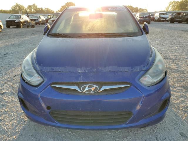KMHCT4AE2CU112121 - 2012 HYUNDAI ACCENT GLS BLUE photo 5