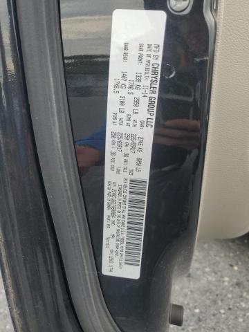 2C4RC1BG1FR609854 - 2015 CHRYSLER TOWN & COU TOURING BLACK photo 13