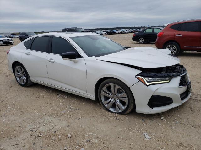 19UUB5F40MA001606 - 2021 ACURA TLX TECHNOLOGY WHITE photo 4