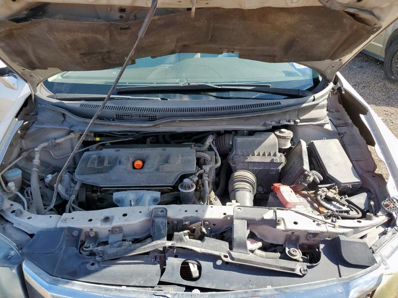 2HGFB2F8XCH308839 - 2012 HONDA CIVIC EX SILVER photo 11