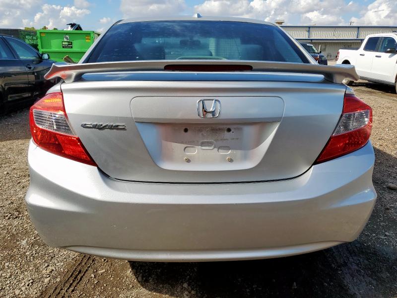 2HGFB2F8XCH308839 - 2012 HONDA CIVIC EX SILVER photo 6