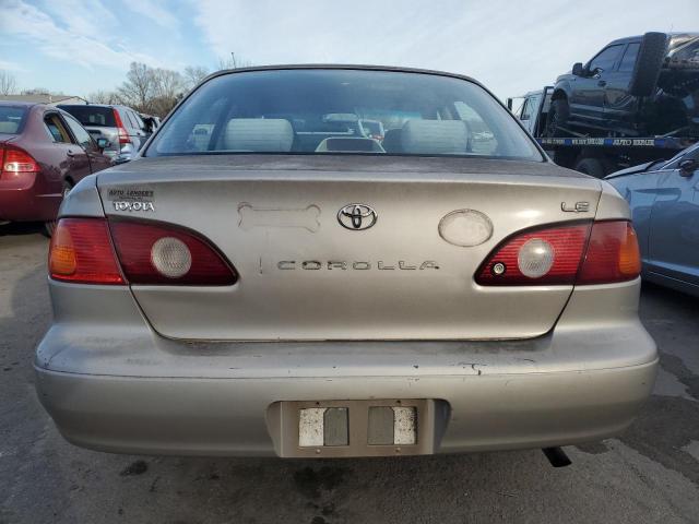 2T1BR12E21C396646 - 2001 TOYOTA COROLLA CE TAN photo 6