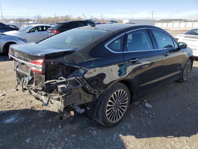 3FA6P0H99HR396004 - 2017 FORD FUSION SE BLACK photo 3