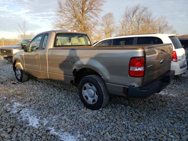 1FTRF12206NB02565 - 2006 FORD F150 BEIGE photo 2