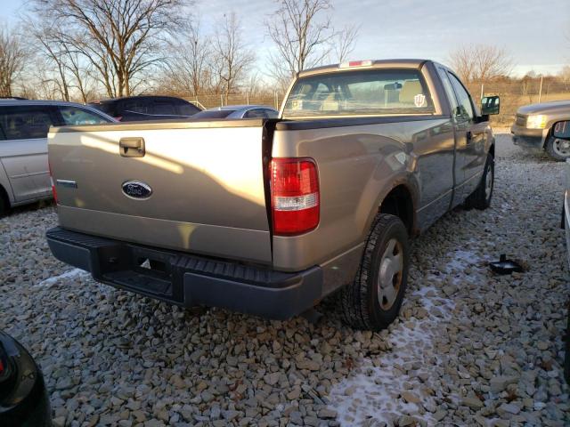 1FTRF12206NB02565 - 2006 FORD F150 BEIGE photo 3