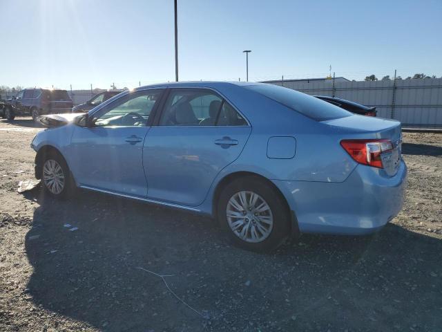 4T1BF1FK3CU552722 - 2012 TOYOTA CAMRY BASE BLUE photo 2