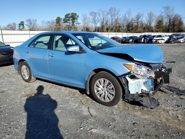 4T1BF1FK3CU552722 - 2012 TOYOTA CAMRY BASE BLUE photo 4