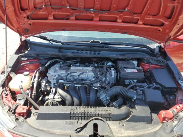 5YFEPMAE5MP175083 - 2021 TOYOTA COROLLA LE أحمر صورة 11