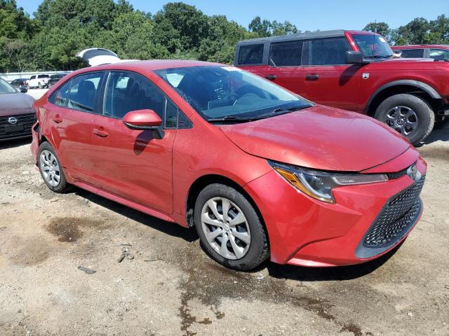 5YFEPMAE5MP175083 - 2021 TOYOTA COROLLA LE أحمر صورة 4