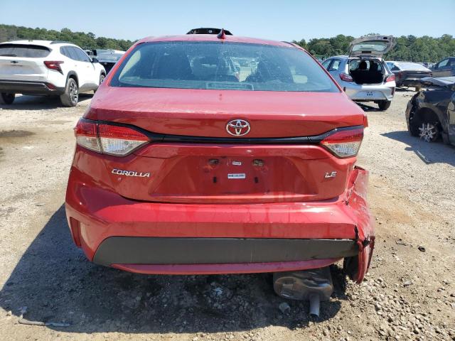 5YFEPMAE5MP175083 - 2021 TOYOTA COROLLA LE أحمر صورة 6