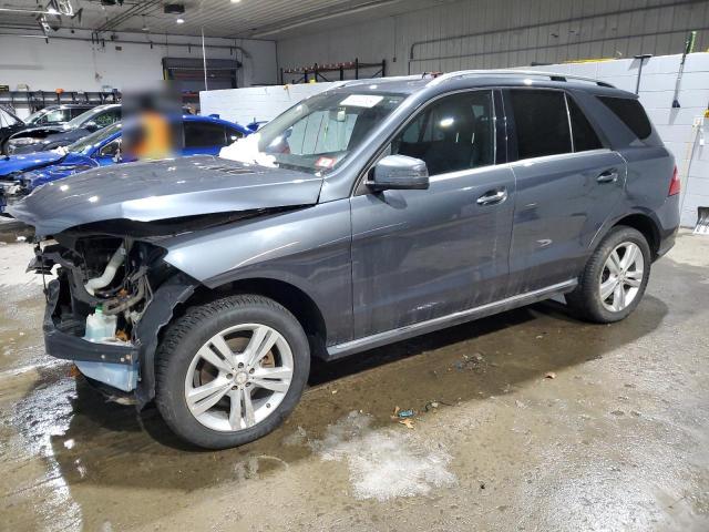4JGDA5HB9FA548756 - 2015 MERCEDES-BENZ ML 350 4MATIC CHARCOAL photo 1